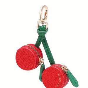 NEW Cherry Shaped Keychain Pouch